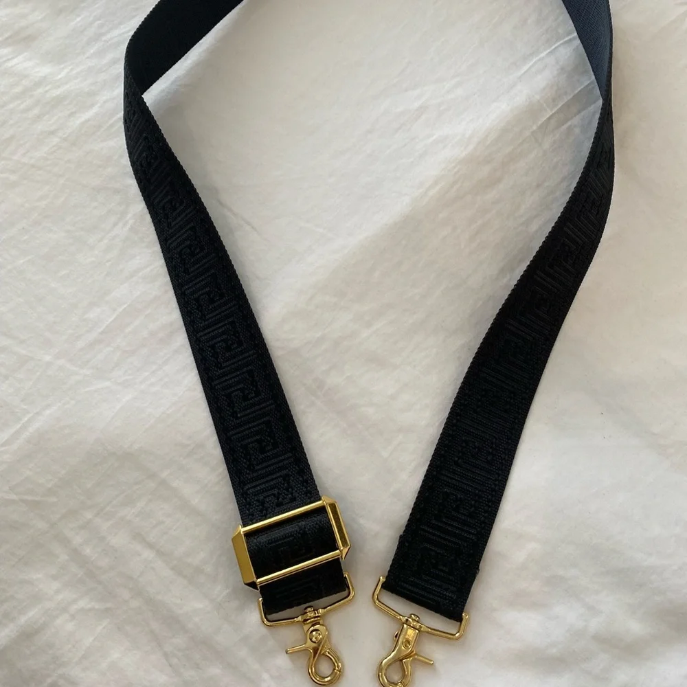 Gianni Versace Medusa quilted black leather Birkin-style Bag Travel Satchel - Picture 7 of 16